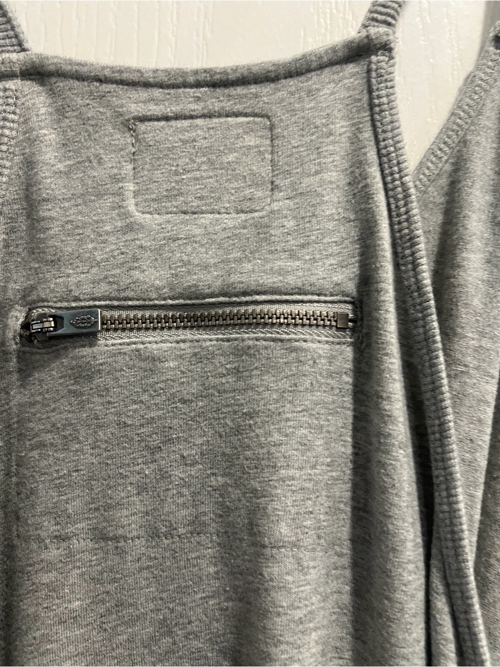 Free People Light Gray Relaxed Romper - Picture 4 of 4